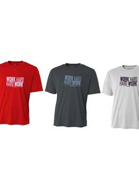 A4 Activewear Cooling Performance S/S Work Hard Training Tees Sz 3XL Set of 3